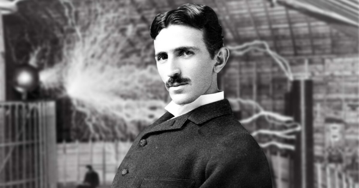 Gambar Nikola Tesla.